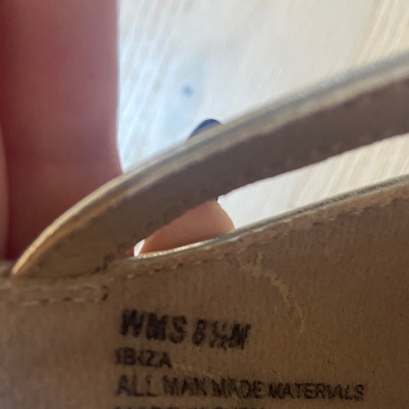 Report Silver Strappy Heels - Picture 4 of 7